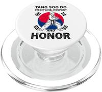 Artes Marciales Coreanas Karate Coreano Tang Soo Do Cinturón Negro PopSockets PopGrip para MagSafe