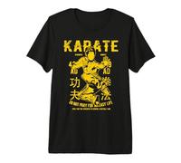 Artes Marciales de Karate, Estilo Retro, Arte Envejecido Camiseta Premium