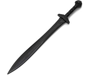 Artes Marciales de Plástico Negro Polipropileno Gladiador Romano Entrenamiento Espada - V2