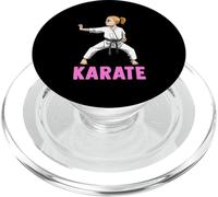 Artes Marciales Japonesas: Chica Luchadora De Karate PopSockets PopGrip para MagSafe