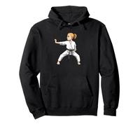 Artes Marciales Karate Chica Luchadora Sudadera con Capucha