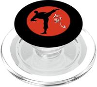 Artes Marciales Luchador Kickboxer Taiji Qi Gong con Signo chi PopSockets PopGrip para MagSafe