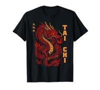 Artes Marciales Tai Chi Dragón Chino Taoísmo Meditación Camiseta