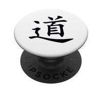 Artes Marciales Taiji Qi Gong Yoga Símbolo Personaje Dao Tao PopSockets PopGrip Adhesivo