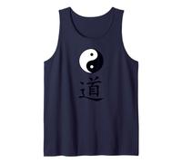 Artes Marciales Taiji Qi Gong Yoga Taoísmo Símbolo Personaje Dao Camiseta sin Mangas