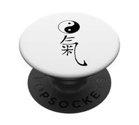 Artes Marciales Taijii Qi Gong Yoga símbolo Signo de Tao y chi PopSockets PopGrip Adhesivo