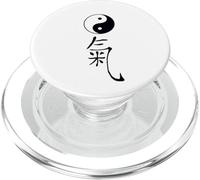Artes Marciales Taijii Qi Gong Yoga símbolo Signo de Tao y chi PopSockets PopGrip para MagSafe
