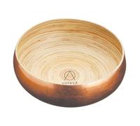 Artesà Cuenco Bambú, 26cm, para Servir Ensalada, Fruta o Pan