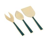 Artesà Juego de Cuchillos de Queso de Acero Inoxidable, 3 Piezas, Estuche de Regalo