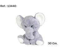 ARTESANIA BEATRIZ Peluche Elefante Sentado 30 Cm.
