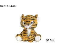 ARTESANIA BEATRIZ Peluche Tigre Sentado 30 Cm.