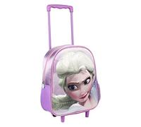 ARTESANIA CERDA 2100002660 Mochila Carro Infantil 3D Frozen, Morado, 31 cm
