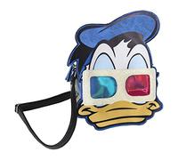 ARTESANIA CERDA Bolso Bandolera 3D Disney Donald, Unisex Adultos, Azul (Azul), 5x14x18 cm (W x H x L)