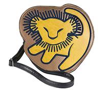 ARTESANIA CERDA Bolso Bandolera 3D Lion King, Unisex Adultos, Marrón (Marron), 5x16x15 cm (W x H x L)