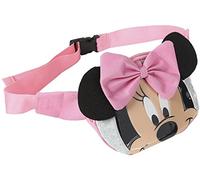 ARTESANIA CERDA , Bolso Riñonera Minnie Unisex Niños, Plateado, 33 Cm