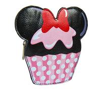 ARTESANIA CERDA Cartera Monedero Minnie, Mujer, Negro (Negro), 3x12x12 cm (W x H x L)