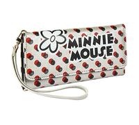 ARTESANIA CERDA Cartera Tarjetero Minnie, Mujer, Rojo (Rojo), 5x95x19 cm (W x H x L)