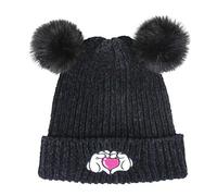 CERDÁ LIFE'S LITTLE MOMENTS Gorro con pompón Minnie Unisex adulto Negro Talla única