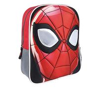 Artesania Cerda Mochila Infantil Personaje Spiderman, Rojo, 31 cm