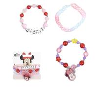 ARTESANIA CERDA Set 3 pulseras de Minnie Mouse