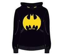 ARTESANIA CERDA Sudadera Batman, Negro (Negro 02), L para Hombre
