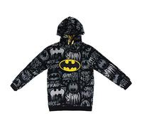 Artesania Cerda Sudadera Coral Batman, Negro (Negro C02), 10 Años para Niños