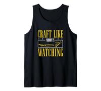 Artesanía como nadie está mirando para manualidades Hobby Craftaholics Camiseta sin Mangas