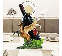 Artesanía de resina creativa para el hogar, oficina, sala de estar, dormitorio, cocina, decoración de Europa, América, Pegaso dorado, adornos para vino, regalos de negocios, 22,5 x 13 x 28 cm