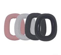 Artesanía en almohadillas de repuesto adecuadas para auriculares Logitech For Zone o Vibe100 que mejora el placer auditivo (gris)