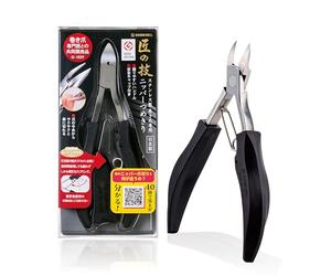 Artesanía hecha a mano de acero inoxidable Scroll Nail Nipper Fingernail Clippers Tapas de seguridad con