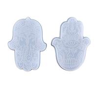 Artesanía Jabón Vela Resina Molde de Fundición Artesanía Soporte de Joyería Molde de Resina Epoxi Decoraciones del Hogar Posavasos Moldes de Silicona para Fundición