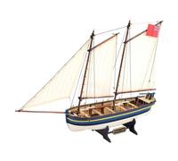 Artesanía Latina - Maqueta de Barco en Madera - Bote del Capitán HMS Endeavour - Modelo 19005, Escala 1:50 - Maquetas para Montar - Nivel Principiante