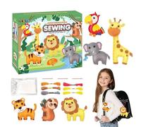 Artesanía para | Primer kit de para principiantes, primer kit de para principiantes, proyectos de bricolaje, animales de peluche, juguetes preescolares para habilidades motoras finas
