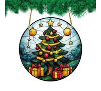 Artesanía Suncatcher - 7.87x7.87x0.08 Pulgadas, Bird Suncatcher, Ligero | Decoración Acrílica Pájaro, Receptor De Navidad Artesanía para Estudio Dormitorio Puerta Delantera Oficina