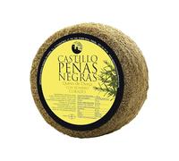 Artesanos Peñas Negras | Queso Castillo | Queso Puro De Oveja | Curado Con Romero | Sabor Autentico Y Intenso | Envasada Al Vacío 1,4 Kg | De Maduración De 6 Meses | Ideal Para Compartir En Eventos