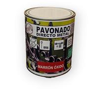 Artespray Esmalte Antioxidante Forja Pavonado Marron Oxido 750ml. Esmalte para metal de efecto oxido