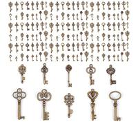 ARTESTAR 150 Piezas Llaves Decoración Vintage Bronce Mixto Llaves Antiguas Las Llaves de Los Sueños para Boda Decorativo Antiguo Collar Decorativo Colgante