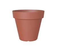 Artevasi Capri, Maceta Redonda de plástico, 80 cm, Color: Terracota