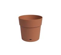 Artevasi Capri Wide, Reserva de Agua, Maceta de plástico, Color: Terracota, 30 cm, Terracota, 40 cm