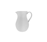 Artevasi Jarra de cerámica Harmonia, Simple y clásica, decoración del hogar, florero Decorativo, Blanco, 30 cm de Alto