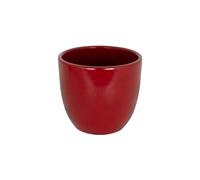 Artevasi Metis Pot - Maceta pequeña de cerámica roja, 16 cm, 16 Unidades