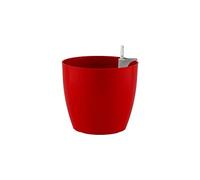 Artevasi San Remo - Maceta de riego automático (42 cm), Color Rojo Oscuro