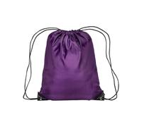 Artexia Saco de Gimnasio Mochila Deportiva Saco de Gimnasio Deporte Gimnasio Natación Bolsa con Cordón Impermeable Viaje Zapatos Escuela Guardería Niños Adultos Unisex, morado, 38x42cm