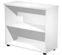 Artexport Estantería Presto Baja Blanco Melamina (80 x 35 x 72 cm)