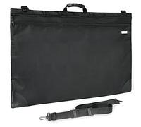 ARTEZA Carpeta de Dibujo (61 x 91,4 cm), Color Negro, Portafolios de Arte, Carpeta Blanda Grande para Transportar y Organizar Tu Trabajo Artístico