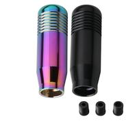 Artgol Lote de 2 botones de palanca de cambios (color neón y negro) y adaptador de repuesto para Logitech G29 G920 G923 G27 Driving Force Stick - Pomo de palanca de cambios con peso de aluminio -