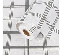 Arthome Protector Cajones Cocina 30x600cm Forros Armario,Estante Armario No Adhesiva Impermeable,Antideslizante Estante Cocina de Plástico EVA para Armario Frigorífico (Cuadrado Negro)