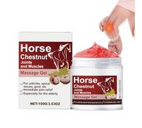 Arthrocarex Horse Chestnut Joint & Muscle Gel - Natural Dolor Relief Cream | Masaje Antiinflamatorio Gel | La Fórmula Calmante De 100 G Promueve La Circulación Para El De La, La Espald
