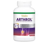ARTHROL cápsulas para las articulaciones dosis alta con MSM, colágeno, glucosamina, hialurón sin aditivos, 180 cápsulas, dolor en las articulaciones, aminoácidos. Vitality Nutritionals by