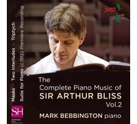 Arthur Bliss The Complete Piano Music of Sir Arthur Bliss (CD) (Importación USA)